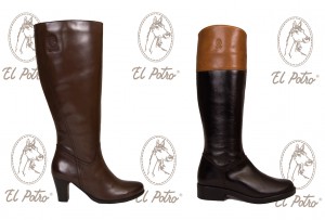 Diseños de botas de El potro.