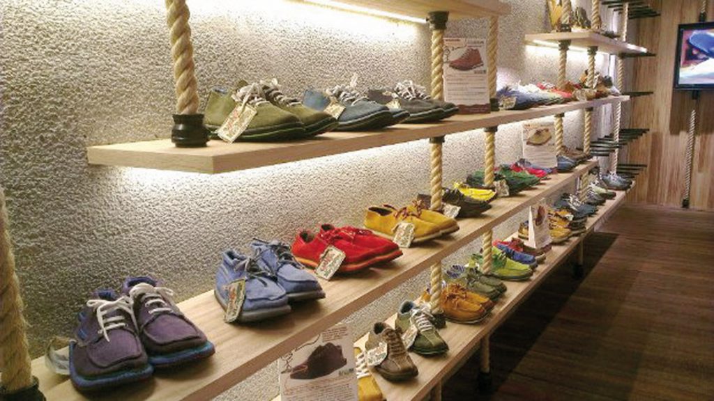 Tienda de calzado en Taipéi (Taiwán).