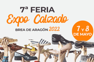 Brea de Aragón volverá a acoger el 7 y el 8 de mayo la feria Expo Calzado