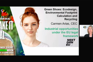 Nueva reunión de LIFE GreenShoes4All durante la Semana Verde de la UE