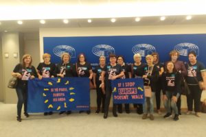 Las aparadoras vuelven a Bruselas para defender su caso ante el Comité de Peticiones