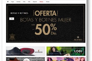 Calzados Rumbo estrena su nueva tienda online