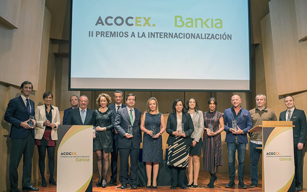 segunda edición de los premios Internacionalización acocex